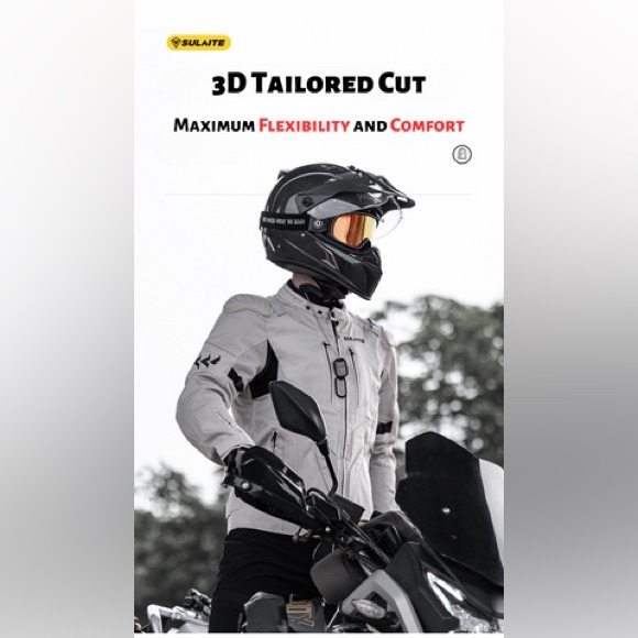 NWOT; SULAITE™ Racing Style Summer Motorcycle Jacket✨ - Picture 16 of 16